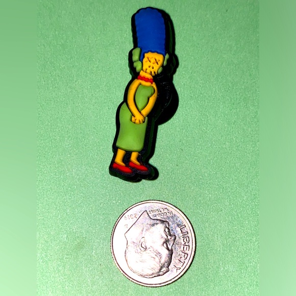 (10 for $15) KAWS as The Simpsons Marge Crocs Shoe Charms - Picture 1 of 1